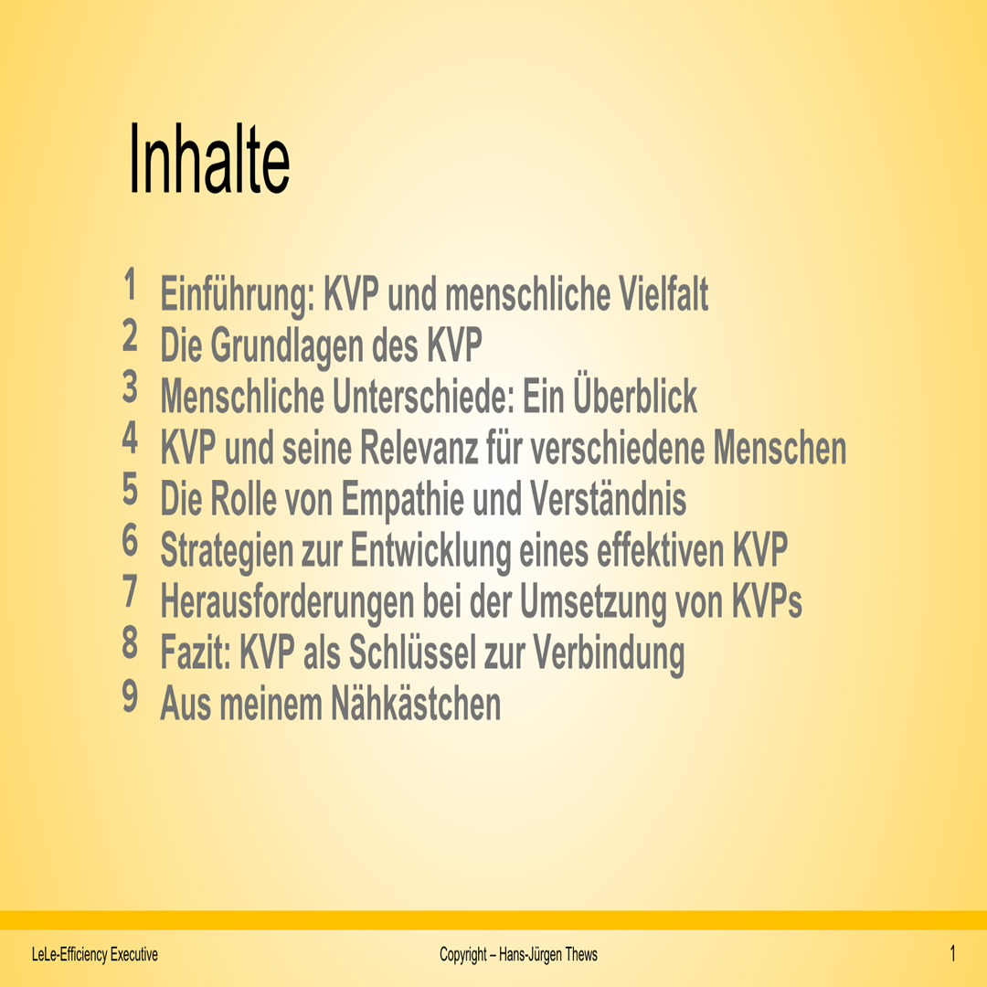 Weiterbildung in KVP Prozess einführen - Digitale Expertise als Download