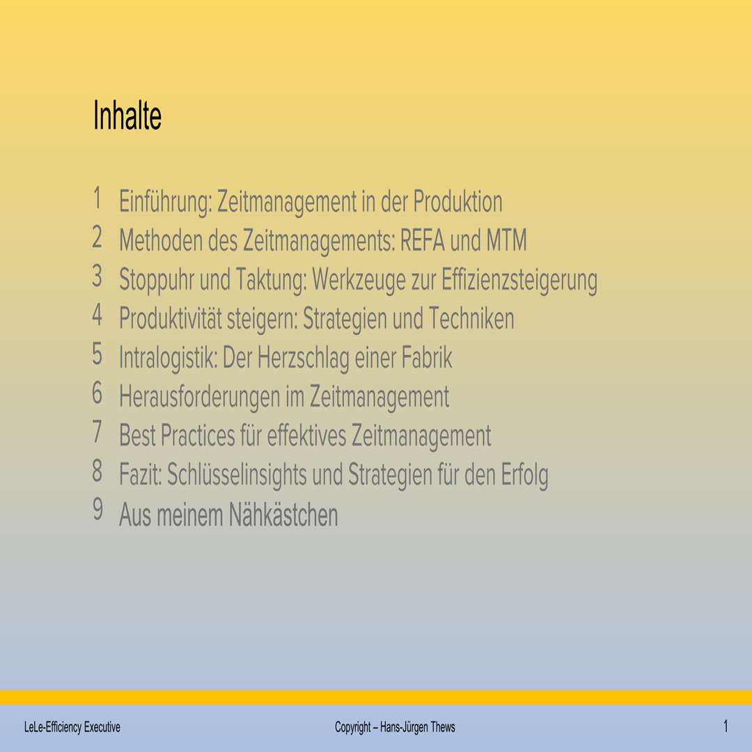 Weiterbildung in Zeitmanagement einführen - Digitale Expertise als Download-